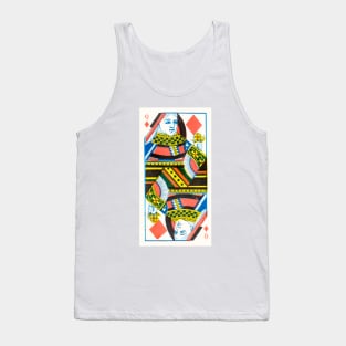 Queen of Diamonds Tank Top